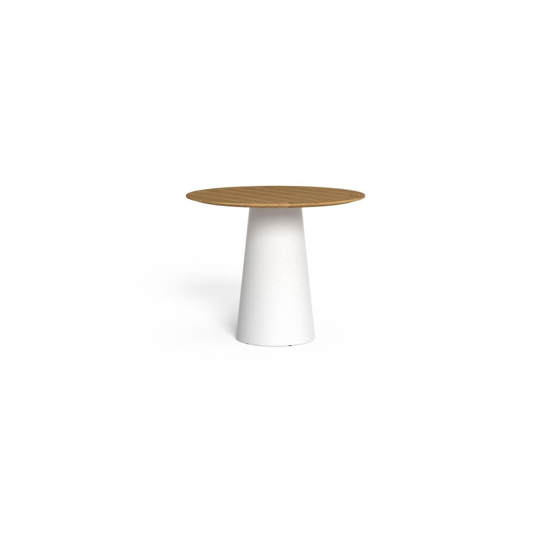talenti dolcevita tavolo d90 teak white