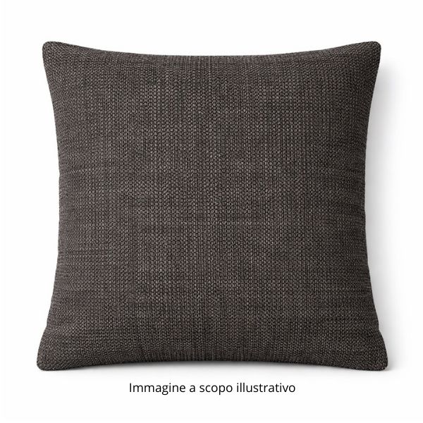 Cuscino arredo da esterno Talenti 45x45 tessuto C95 scuro immagine illustrativa