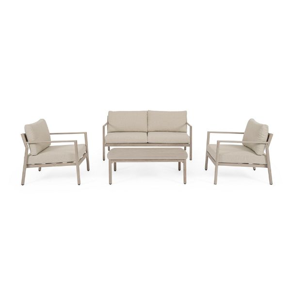 Bizzotto set living Sirius Timber frontale
